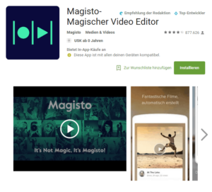 Magisto - Magischer Video Editor