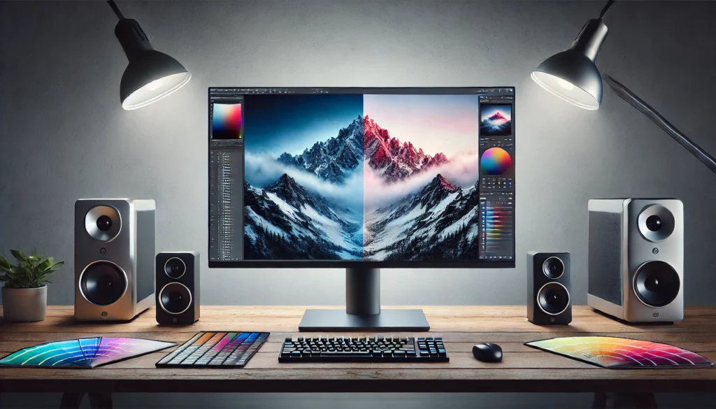 Bildbearbeitung Monitor
